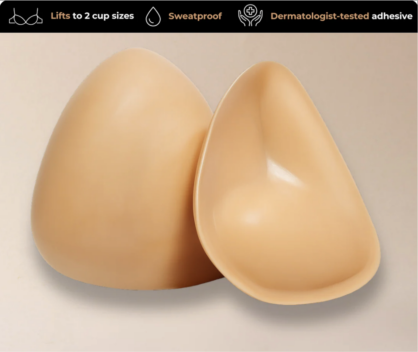 Sticky Bra Inserts Push Up | Double Sided Adhesive Sticky Bra | Cup Enhancer