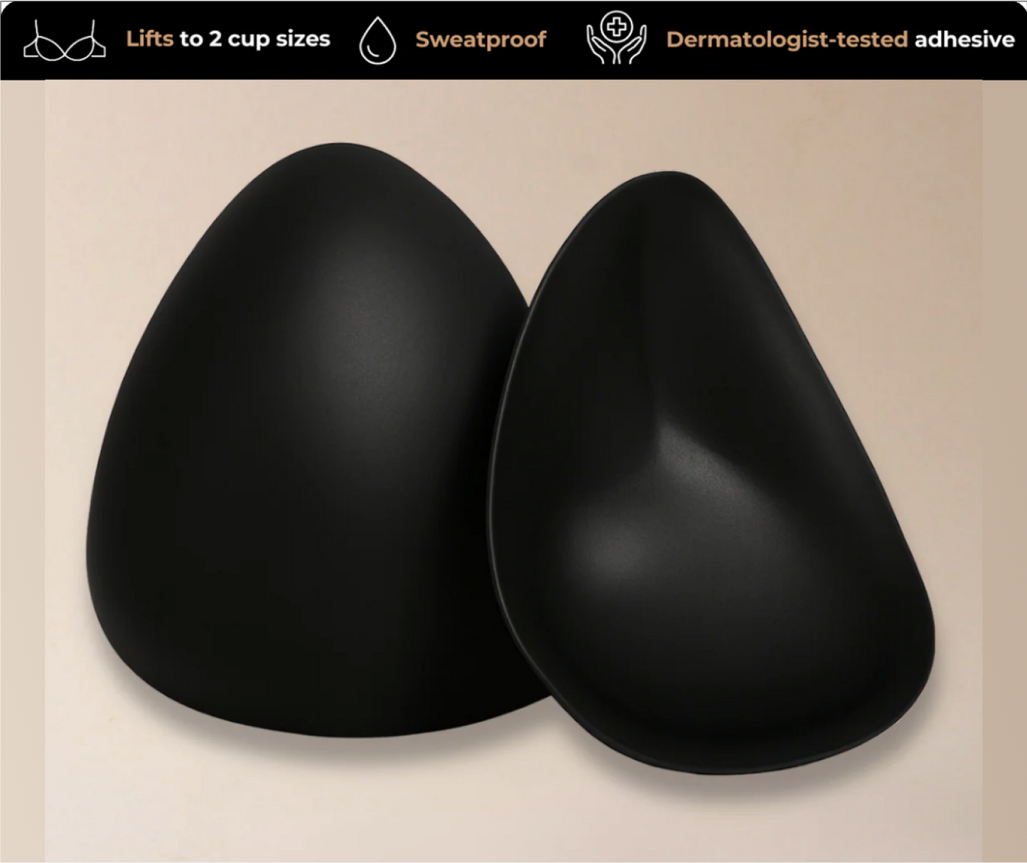 Sticky Bra Inserts Push Up | Double Sided Adhesive Sticky Bra | Cup Enhancer