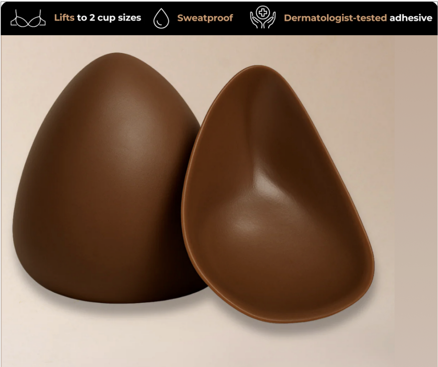 Sticky Bra Inserts Push Up | Double Sided Adhesive Sticky Bra | Cup Enhancer