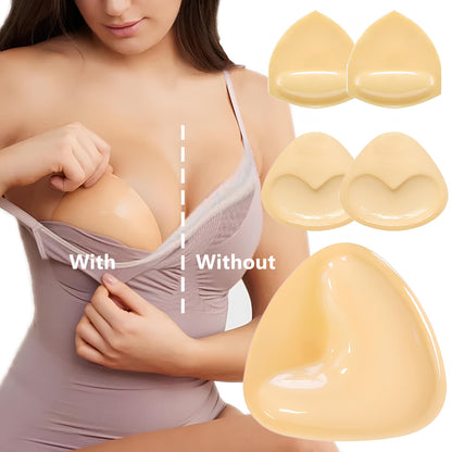 Sticky Bra Inserts Push Up | Double Sided Adhesive Sticky Bra | Cup Enhancer