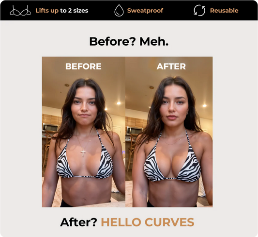 Sticky Bra Inserts Push Up | Double Sided Adhesive Sticky Bra | Cup Enhancer